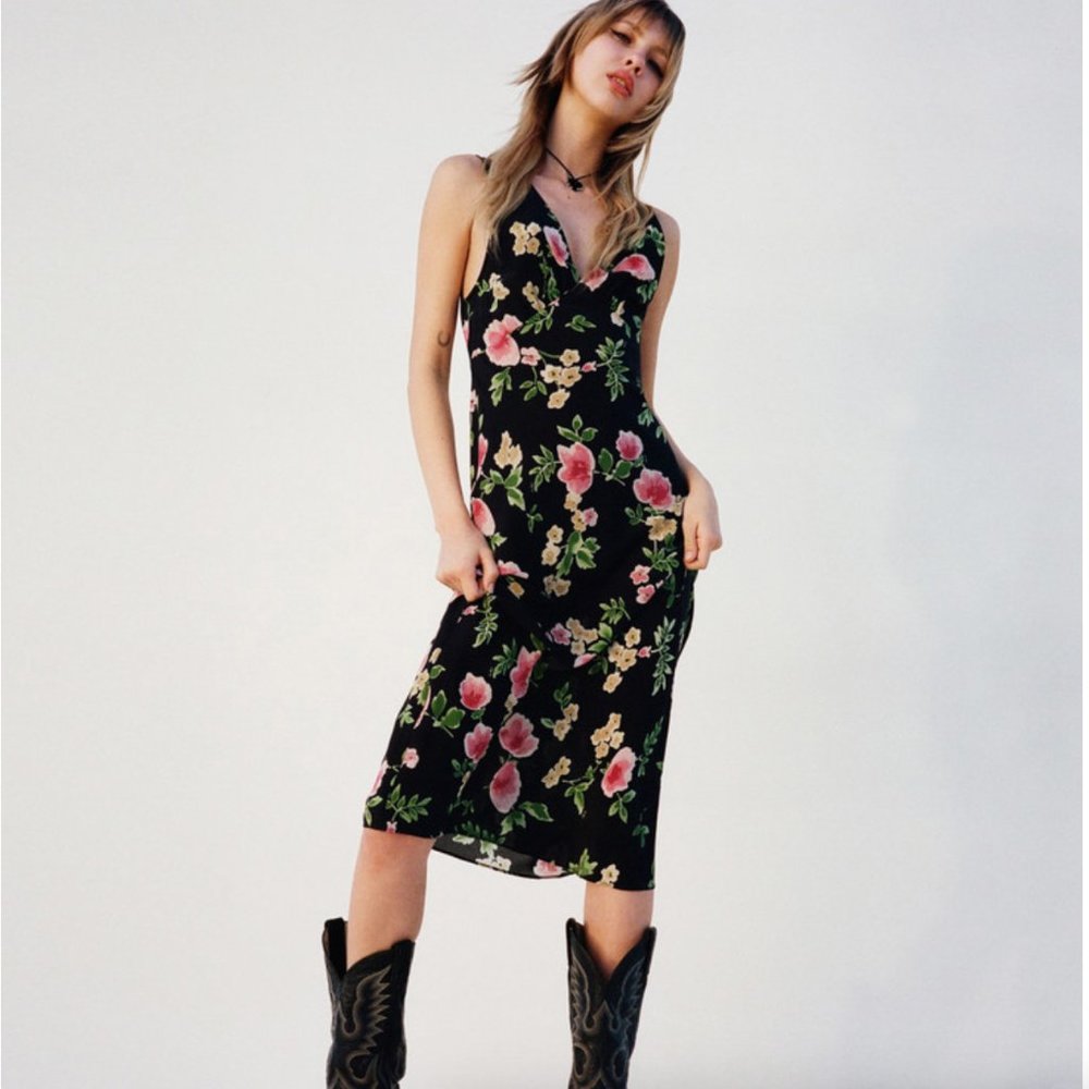 Realisation Par The Stephanie Dress in Moonflower